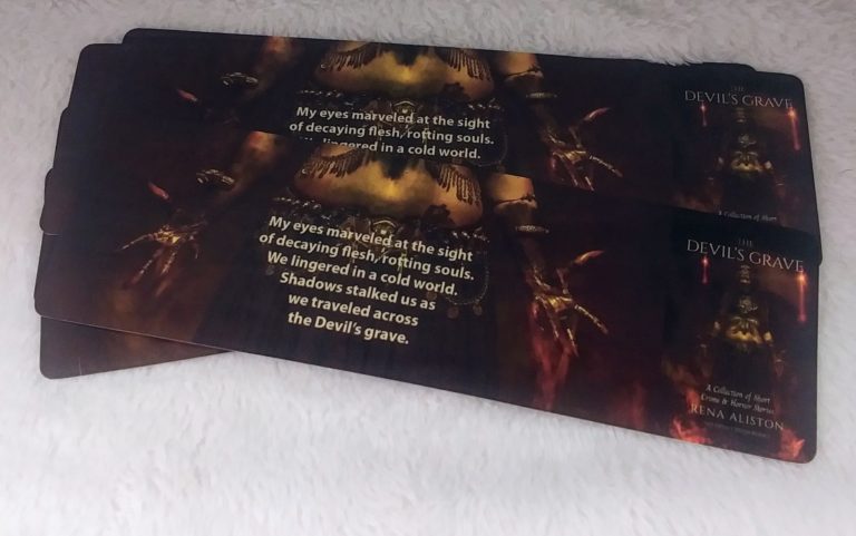 The Devil's Grave Bookmark by Rena Aliston